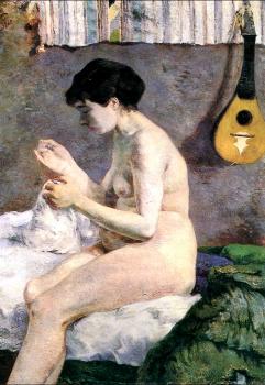 保羅 高更 Study of a Nude